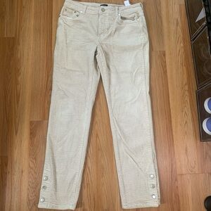 Tan corduroy pants from BoohooMAN.
